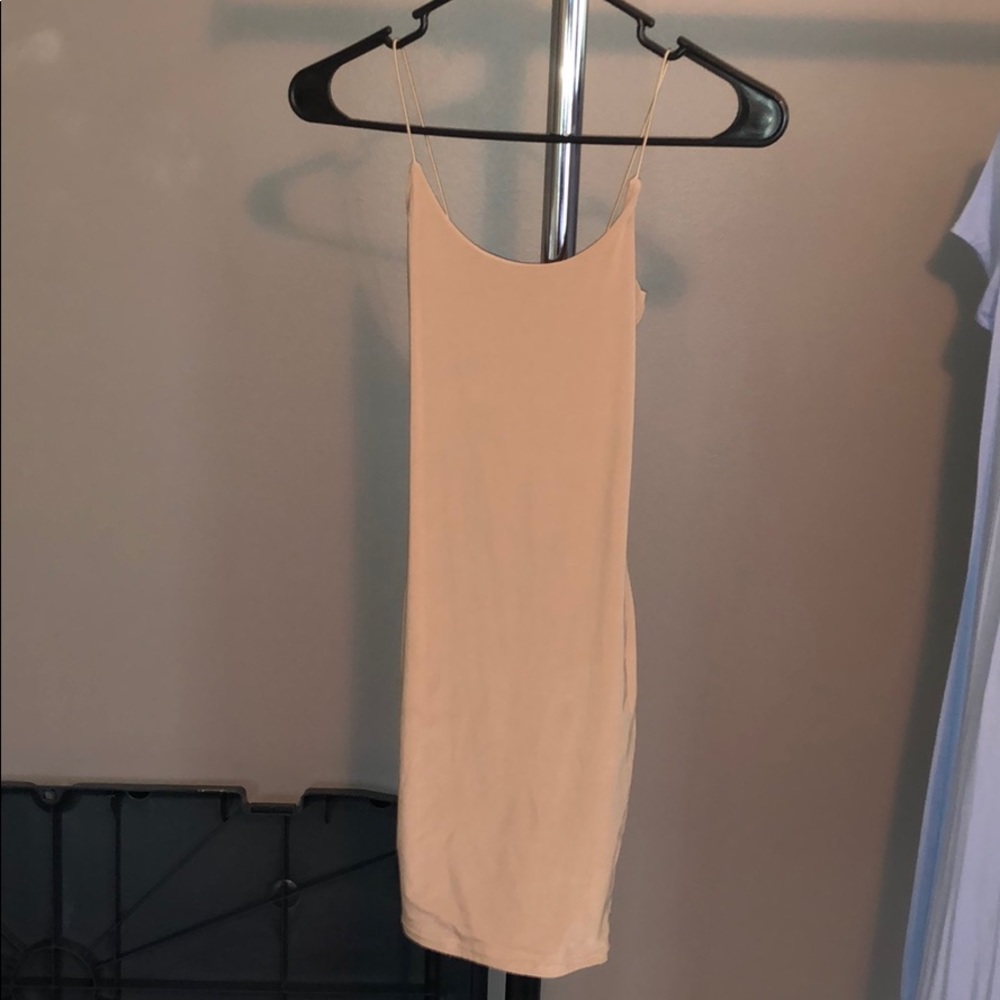 Nude Mini Dress